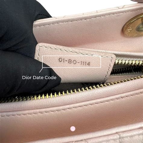 how to read dior date code|dior leather bag date code.